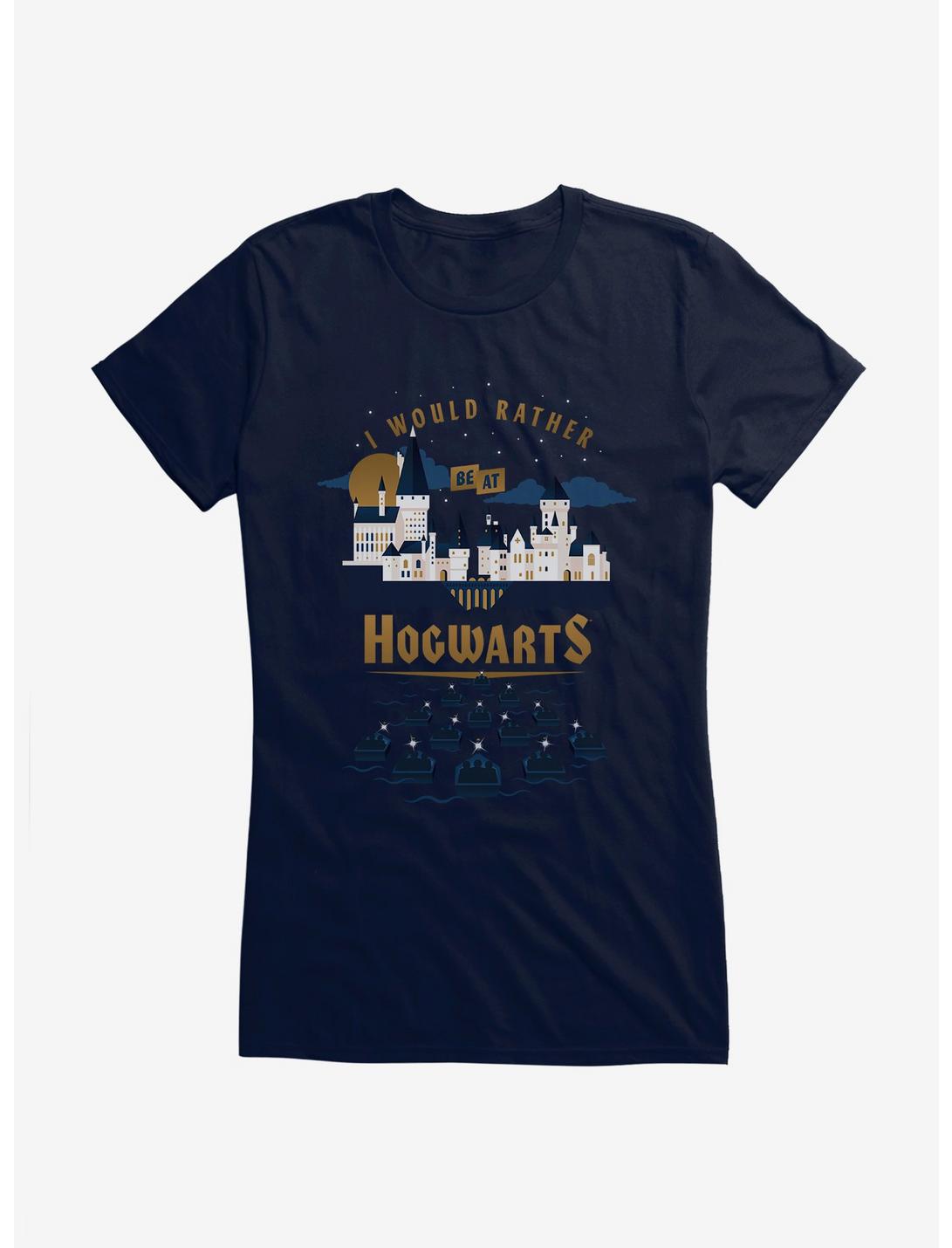 T-shirt fille Harry Potter – Je préférerais être à Poudlard