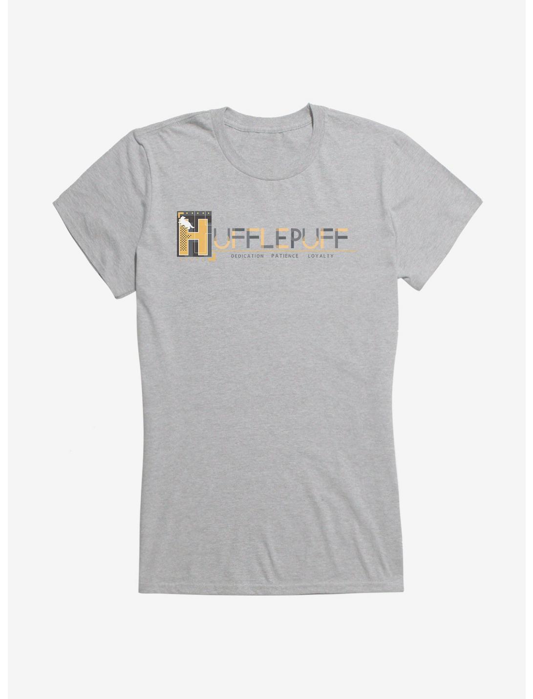 Harry Potter Hufflepuff Script Girls T-Shirt