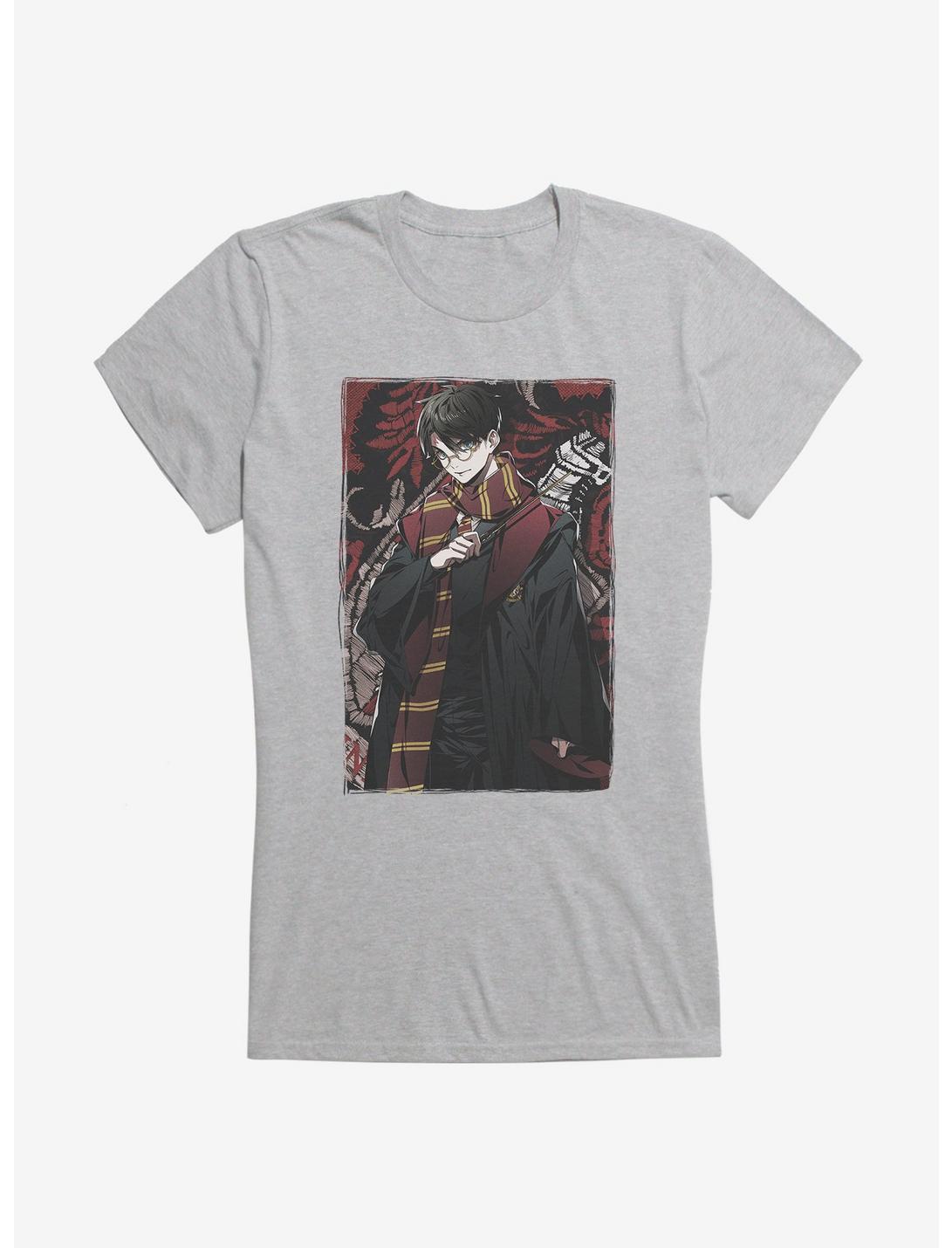 Harry Potter Harry Frame Anime Style Girls T-Shirt