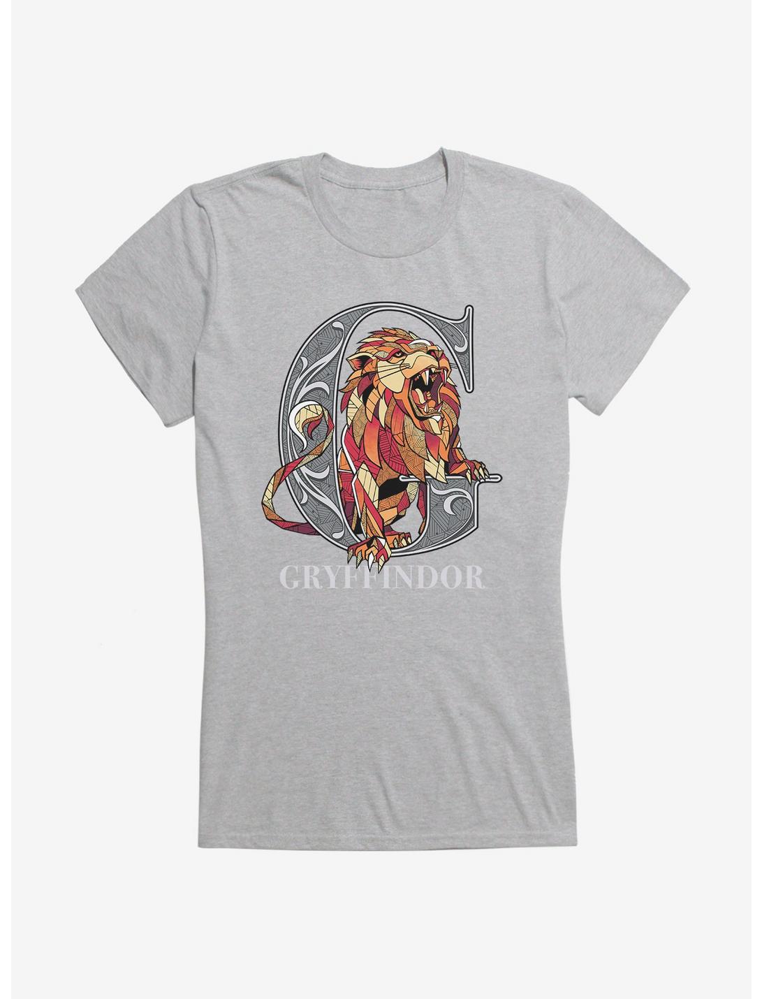 Harry Potter Gryffindor Classic Geometric Letter Girls T-Shirt
