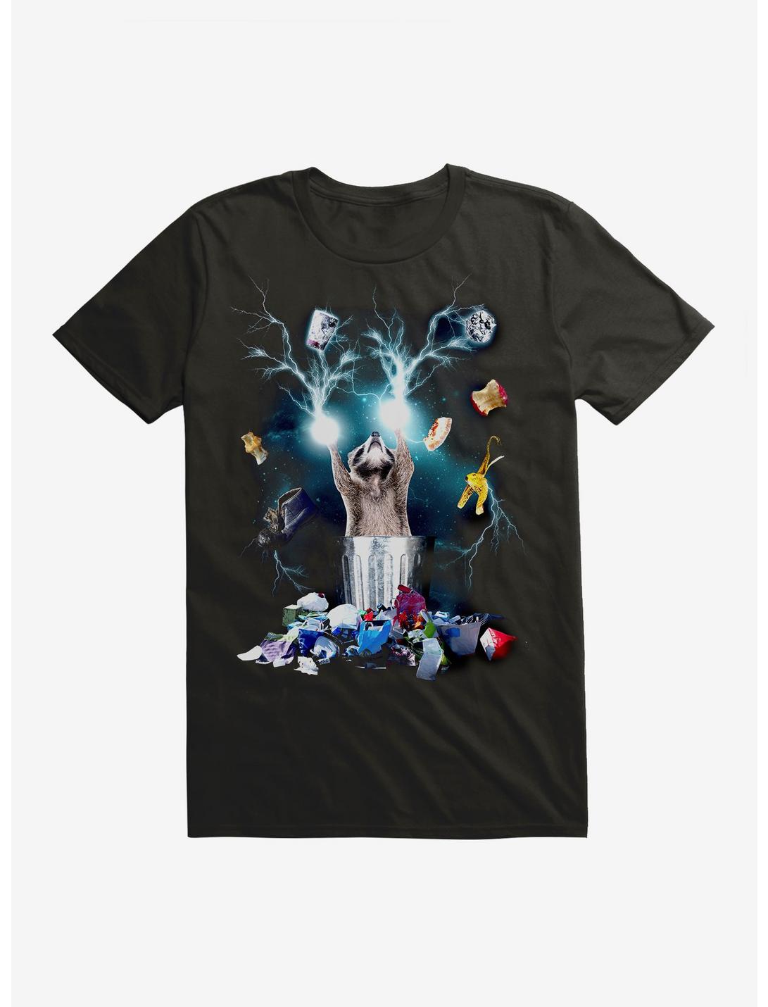 Dumpster Lightning Raccoon T-Shirt