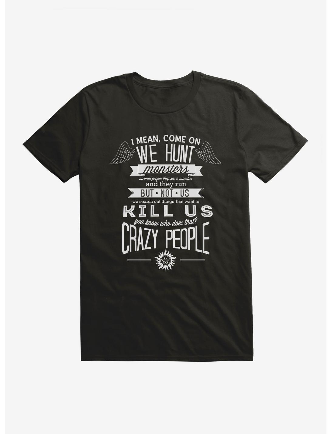 Supernatural Crazy People T-Shirt
