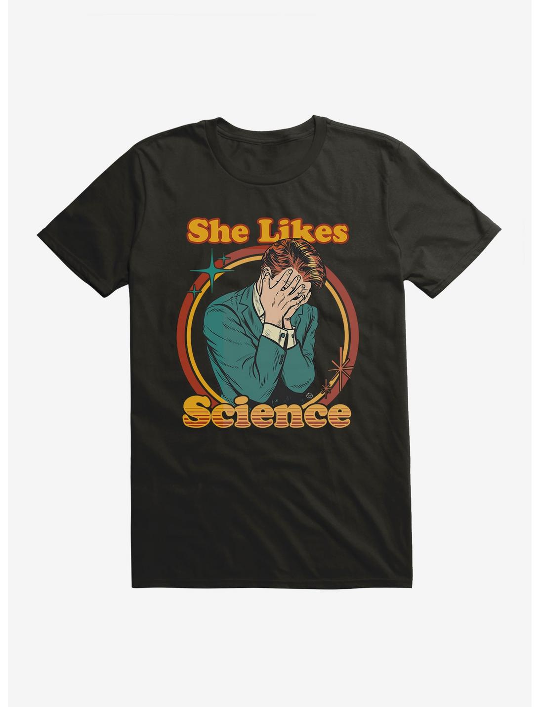 She Likes Science T-Shirt