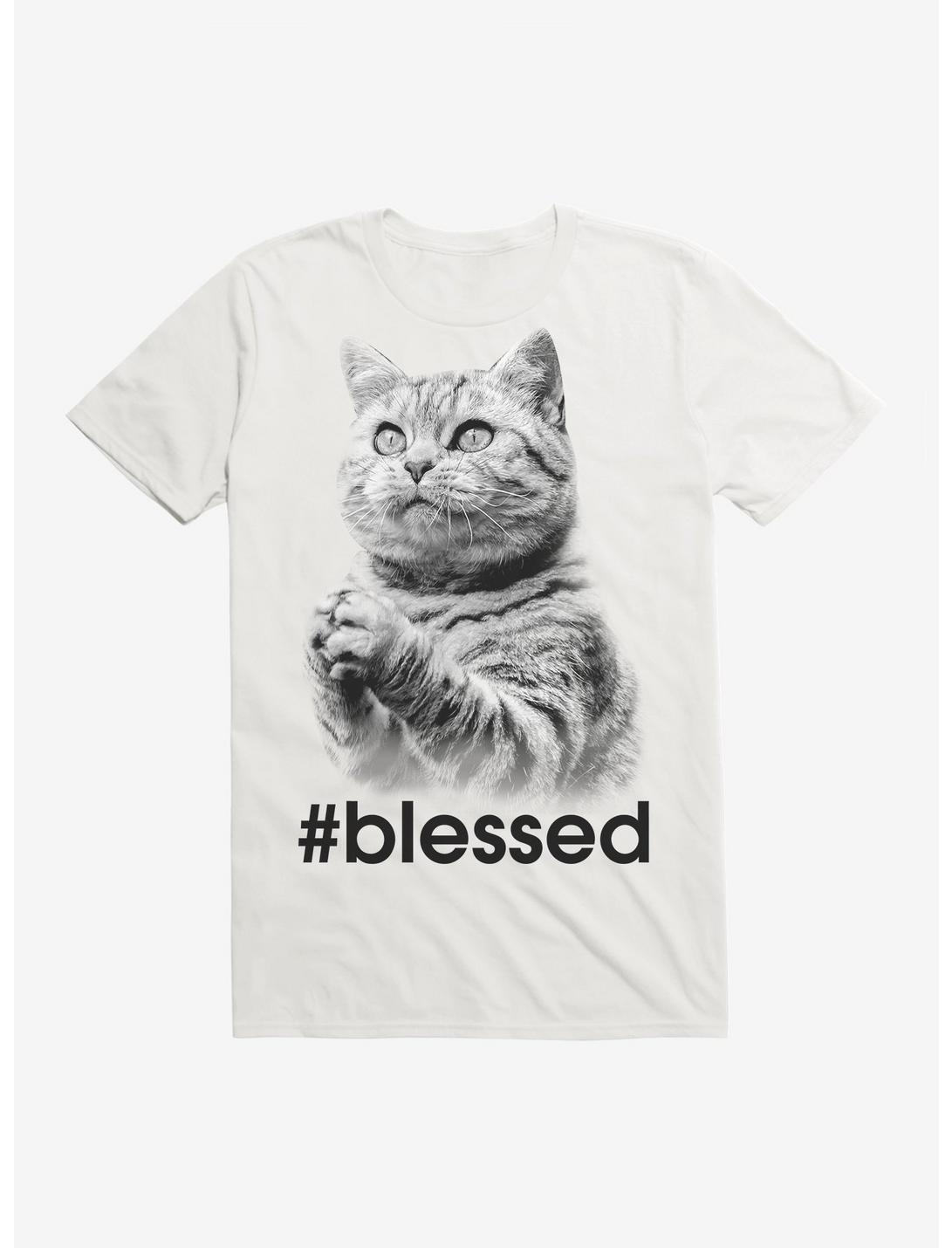 Hashtag Blessed Cat T-Shirt