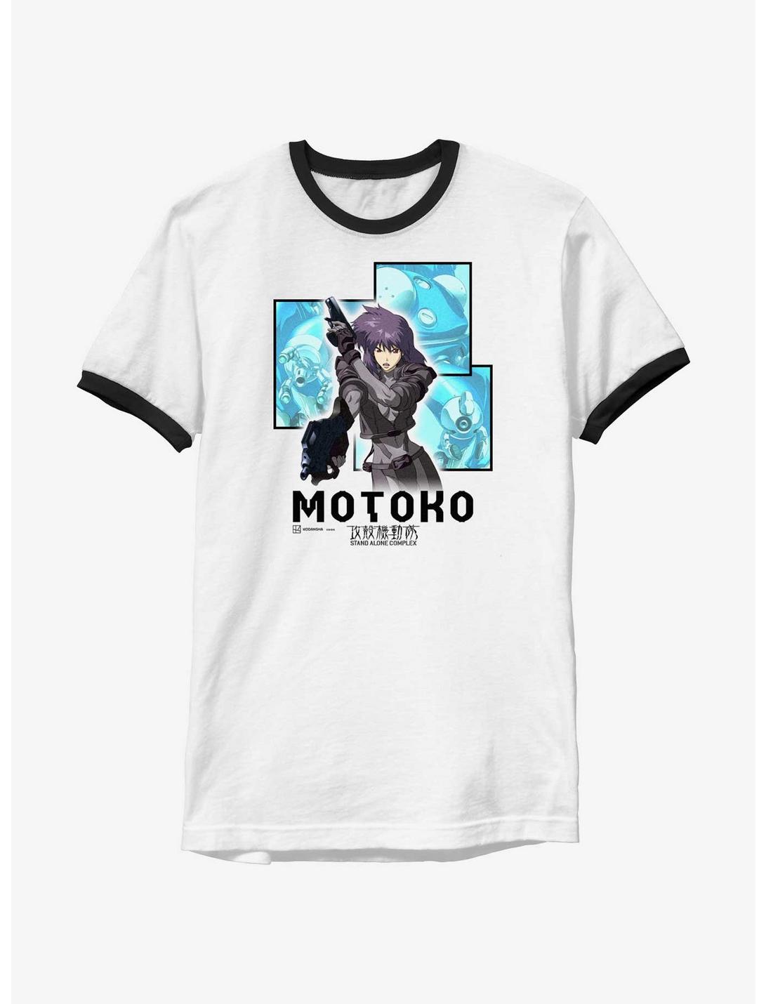 Ghost In The Shell Major Motoko Portrait Ringer T-Shirt