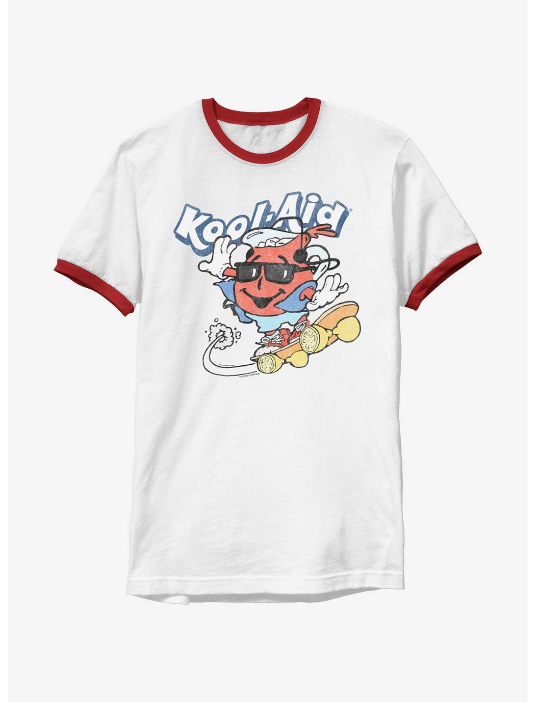 Kool-Aid Vintage Skateboarding Man Ringer T-Shirt