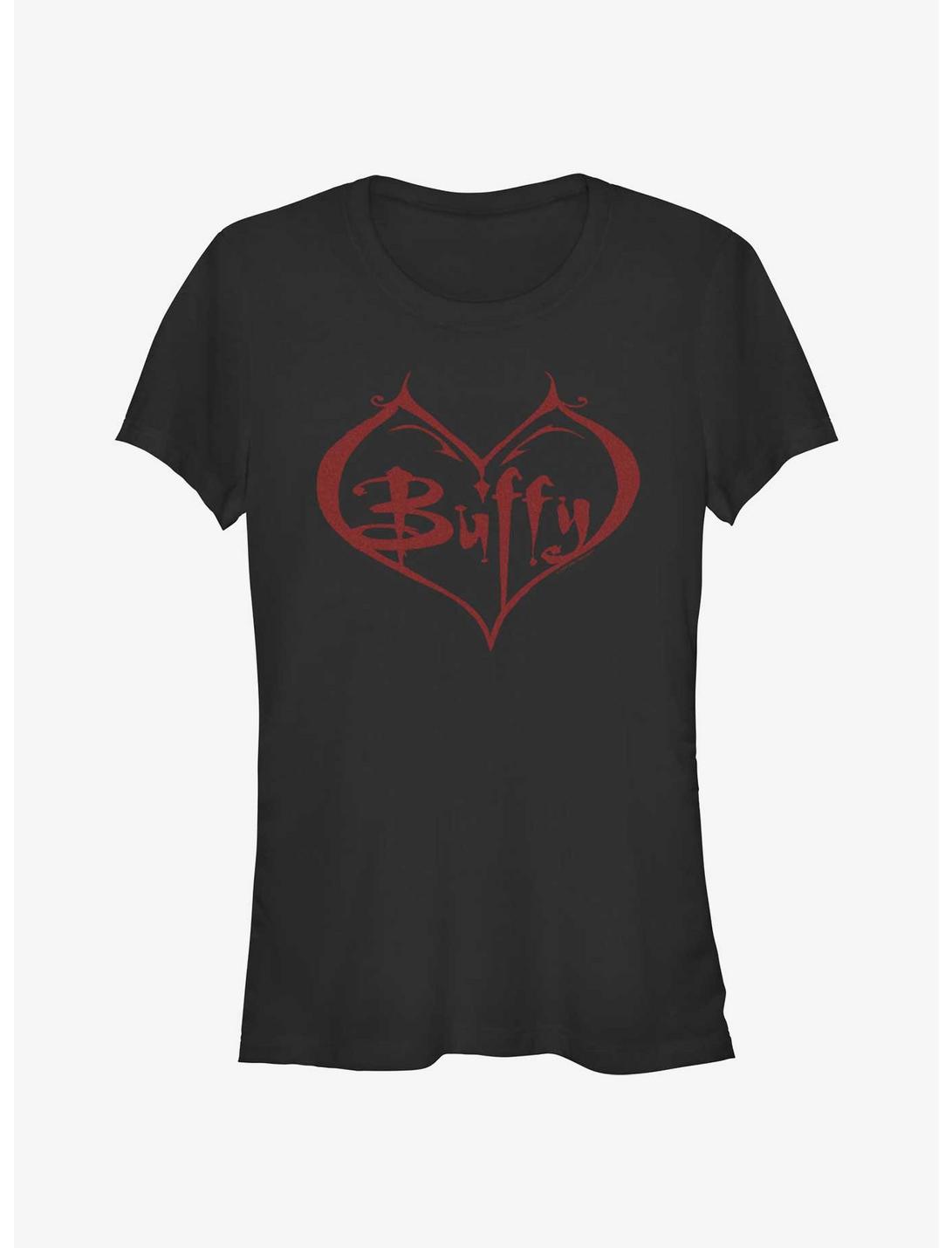 Buffy The Vampire Slayer Buffy Logo Girls T-Shirt