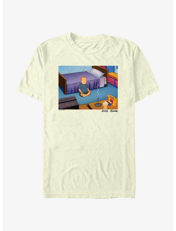King of the Hill Bobby Meditating T-Shirt