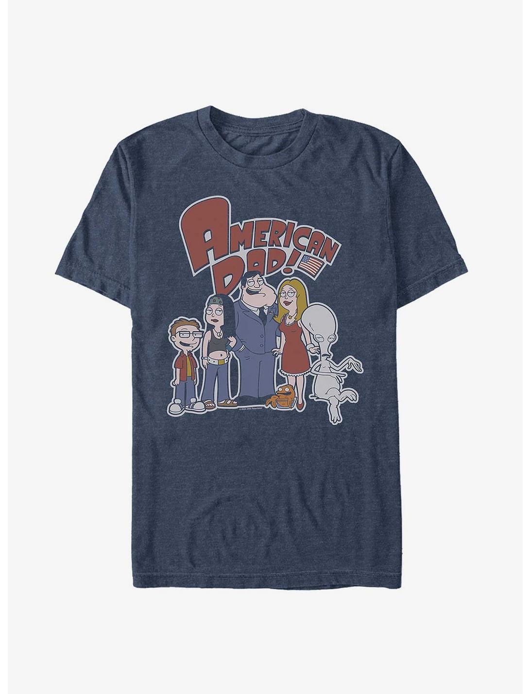 American Dad American Fam Group T-Shirt