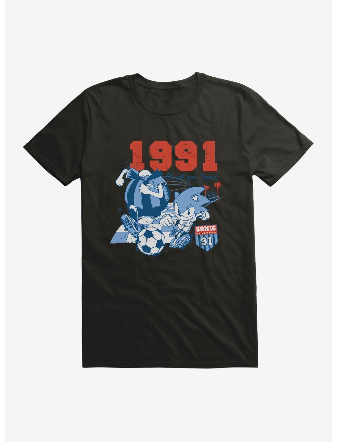 T-Shirt Football Jeux d'été Sonic The Hedgehog 1991