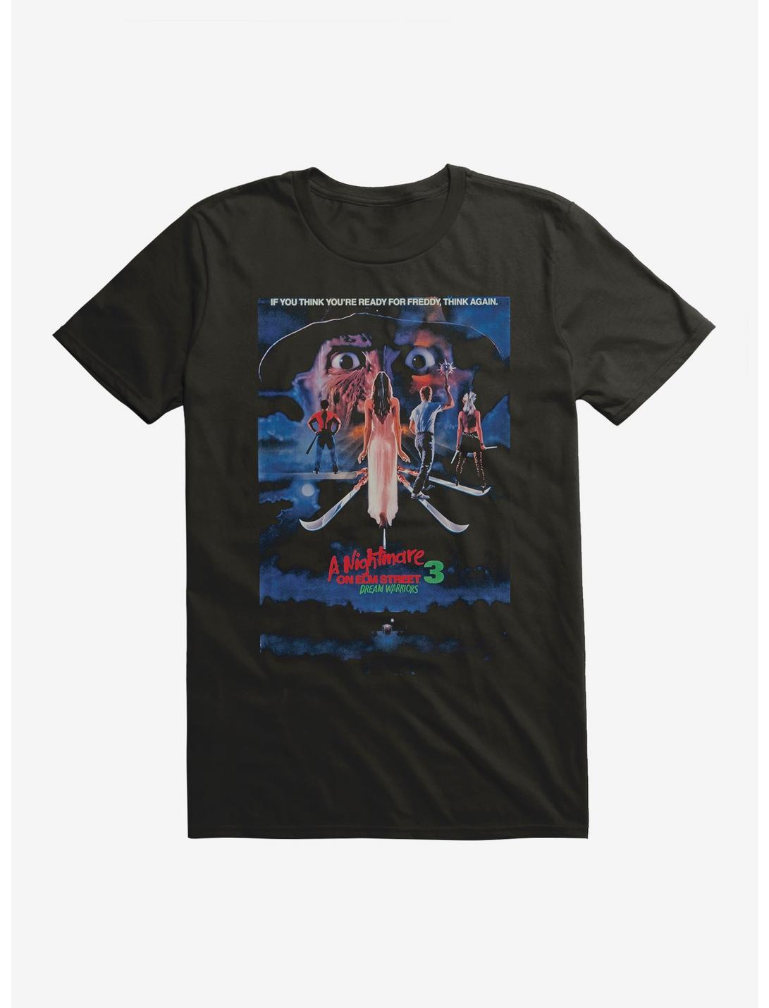 A Nightmare On Elm Street 3: Dream Warriors Poster T-Shirt