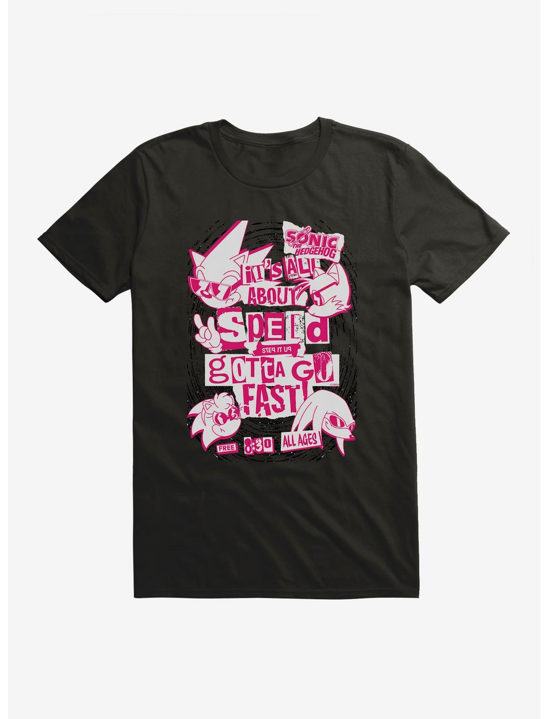 Sonic The Hedgehog All About Speed T-Shirt