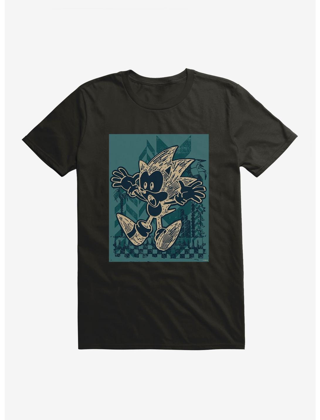 Sonic The Hedgehog Bohemian Sonic Shock T-Shirt