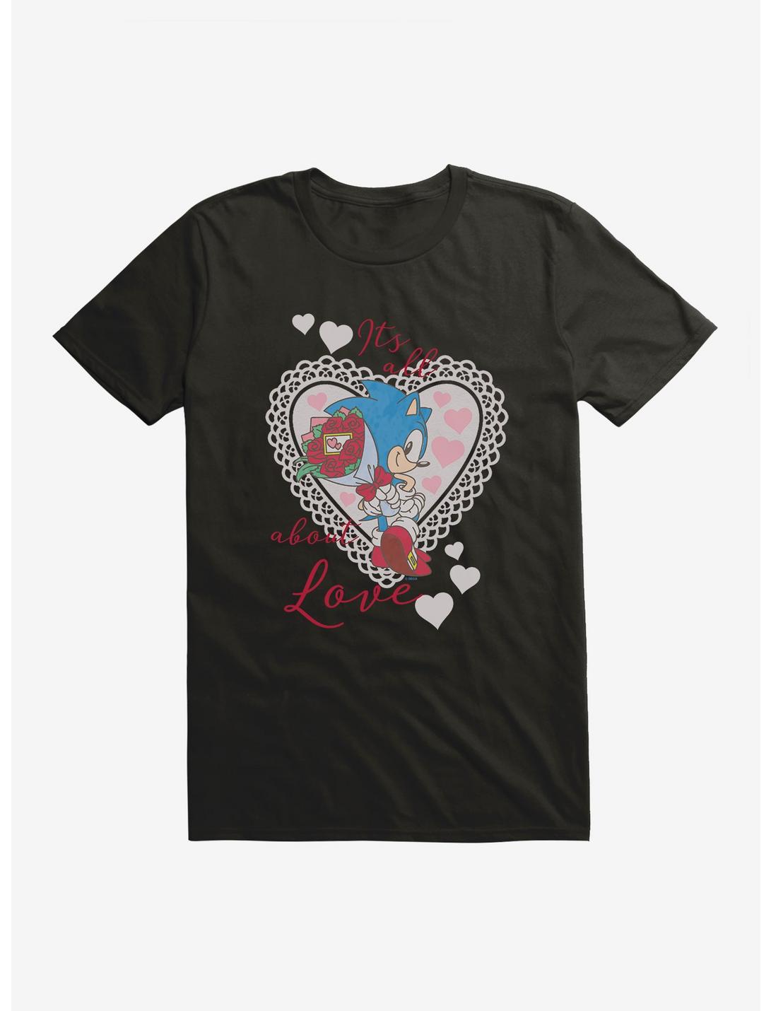 Sonic The Hedgehog It's All About Love T-Shirt
