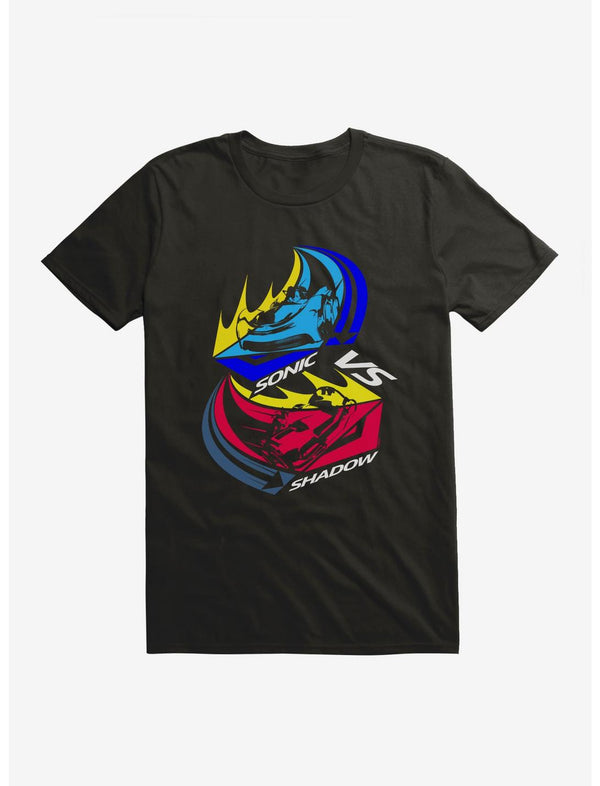 Sonic The Hedgehog Team Sonic Racing 2019 Sonic Vs. Shadow Pop T-Shirt