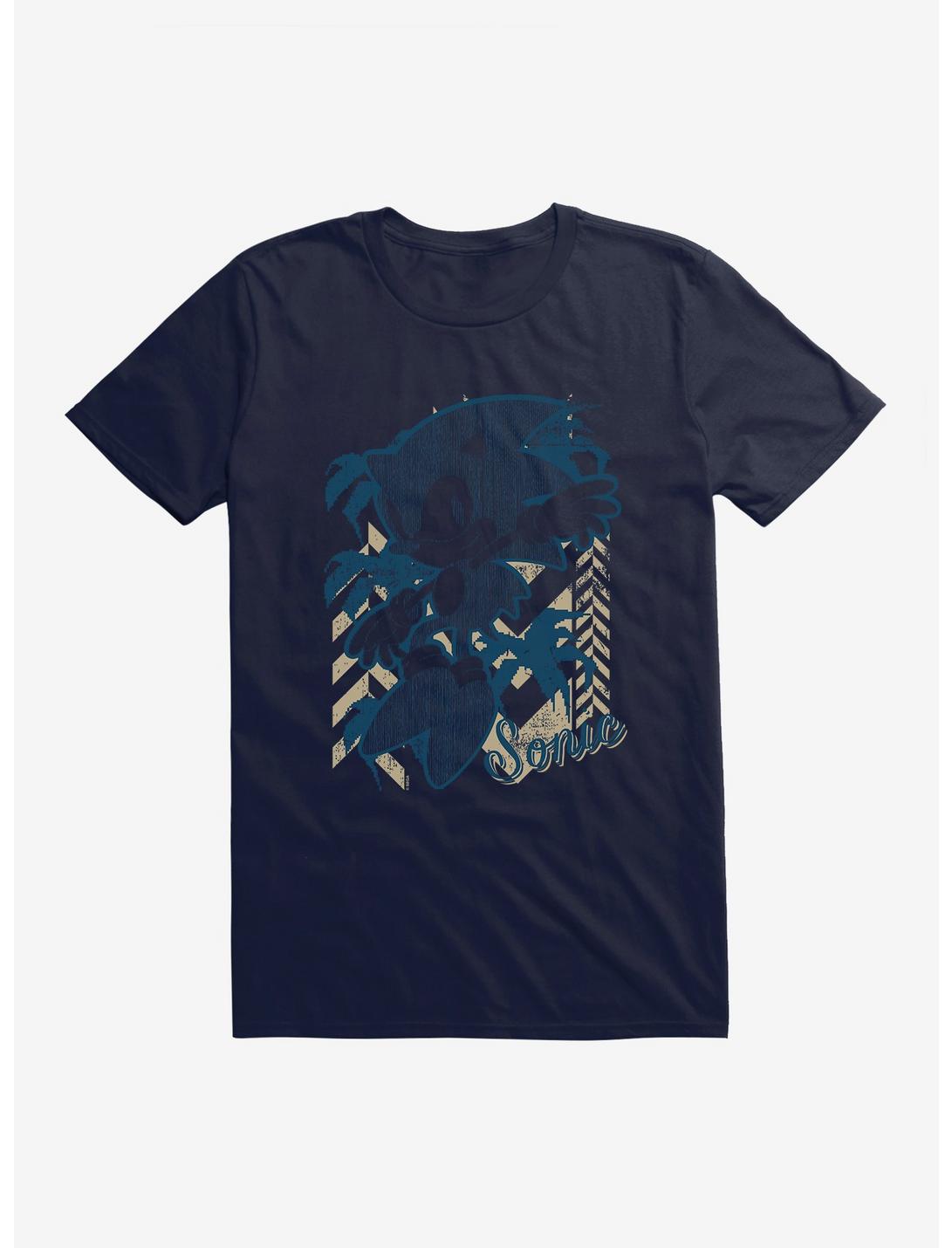 T-shirt Sonic The Hedgehog — Pose bohème de Sonic