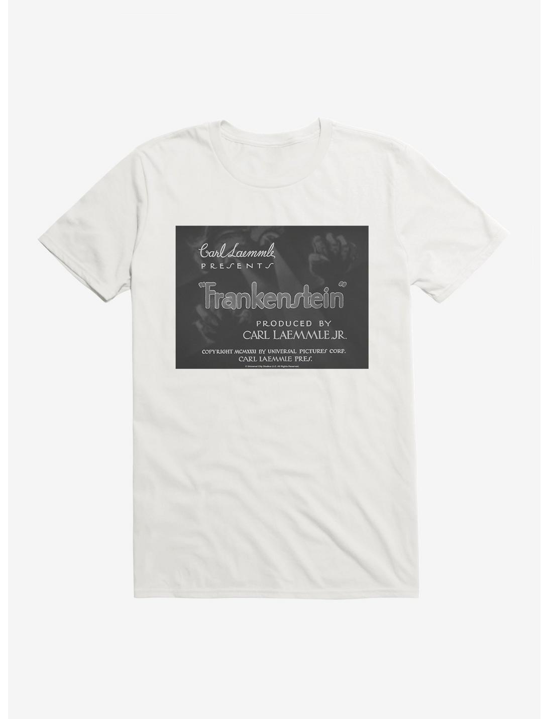 Frankenstein Title Card T-Shirt