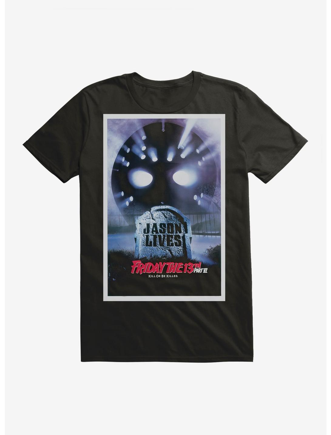 Friday The 13th Part VI: Jason Lives Poster T-Shirt