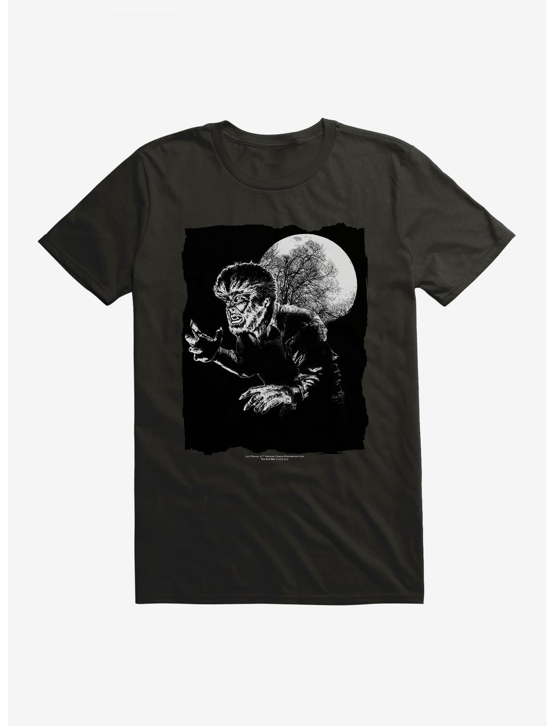 The Wolf Man Moon Pose T-Shirt