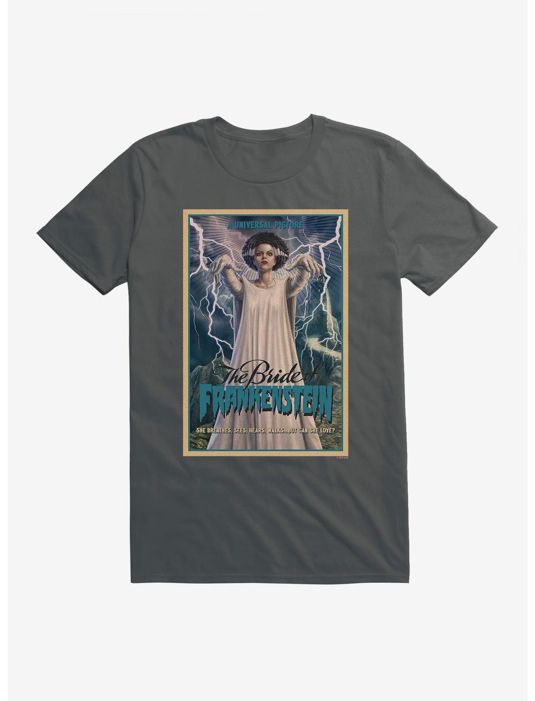 Universal Monsters Bride Of Frankenstein Can She Love? T-Shirt