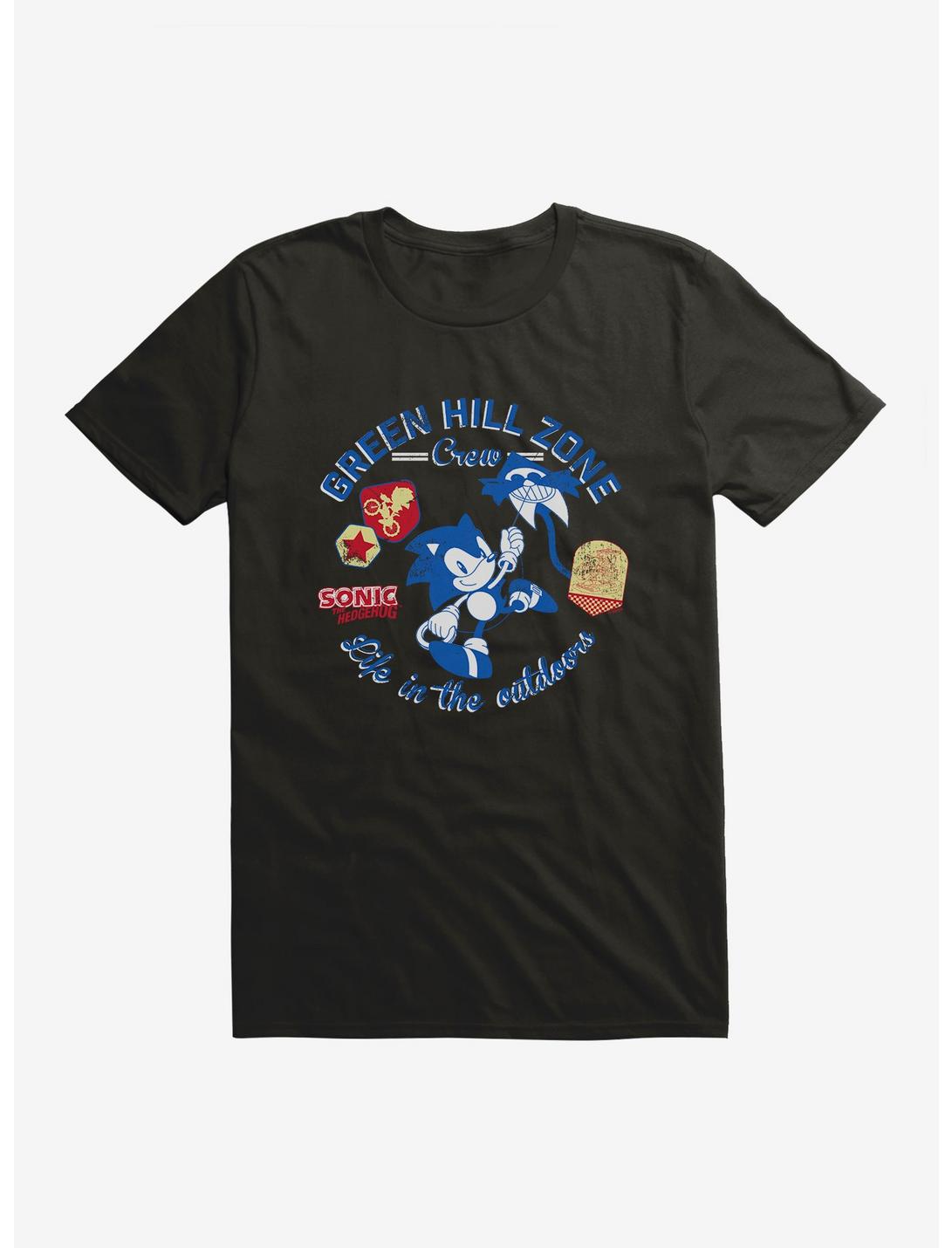 Sonic The Hedgehog Sonic Green Hill Zone Crew T-Shirt