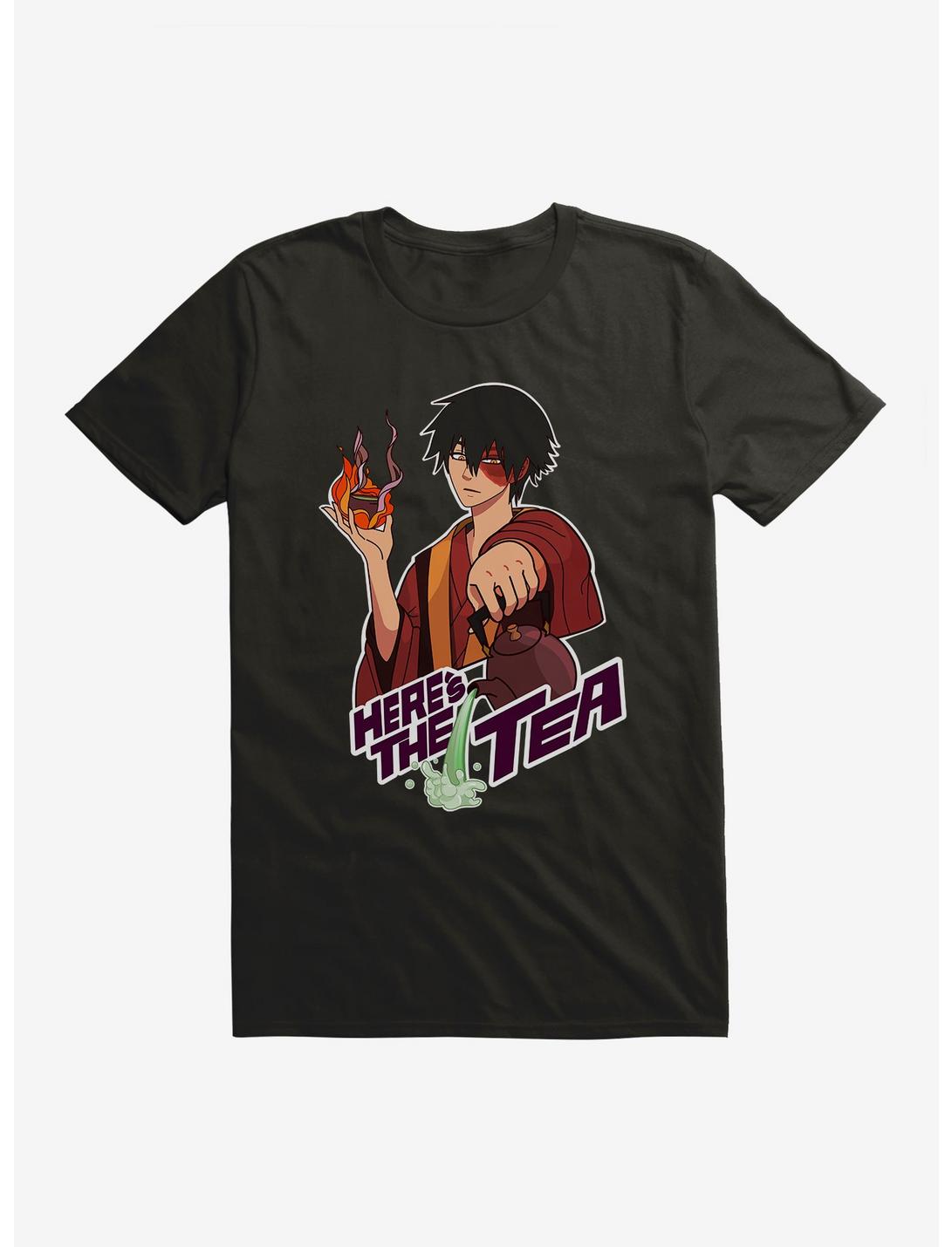 Avatar: The Last Airbender Zuko Here's The Tea T-Shirt