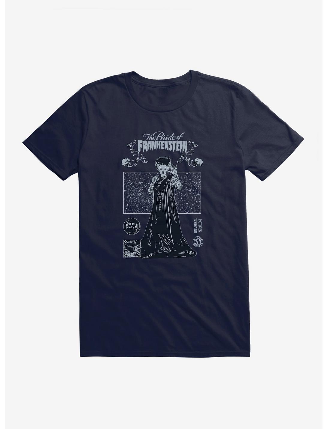 Bride Of Frankenstein Shockingly Terrifying T-Shirt