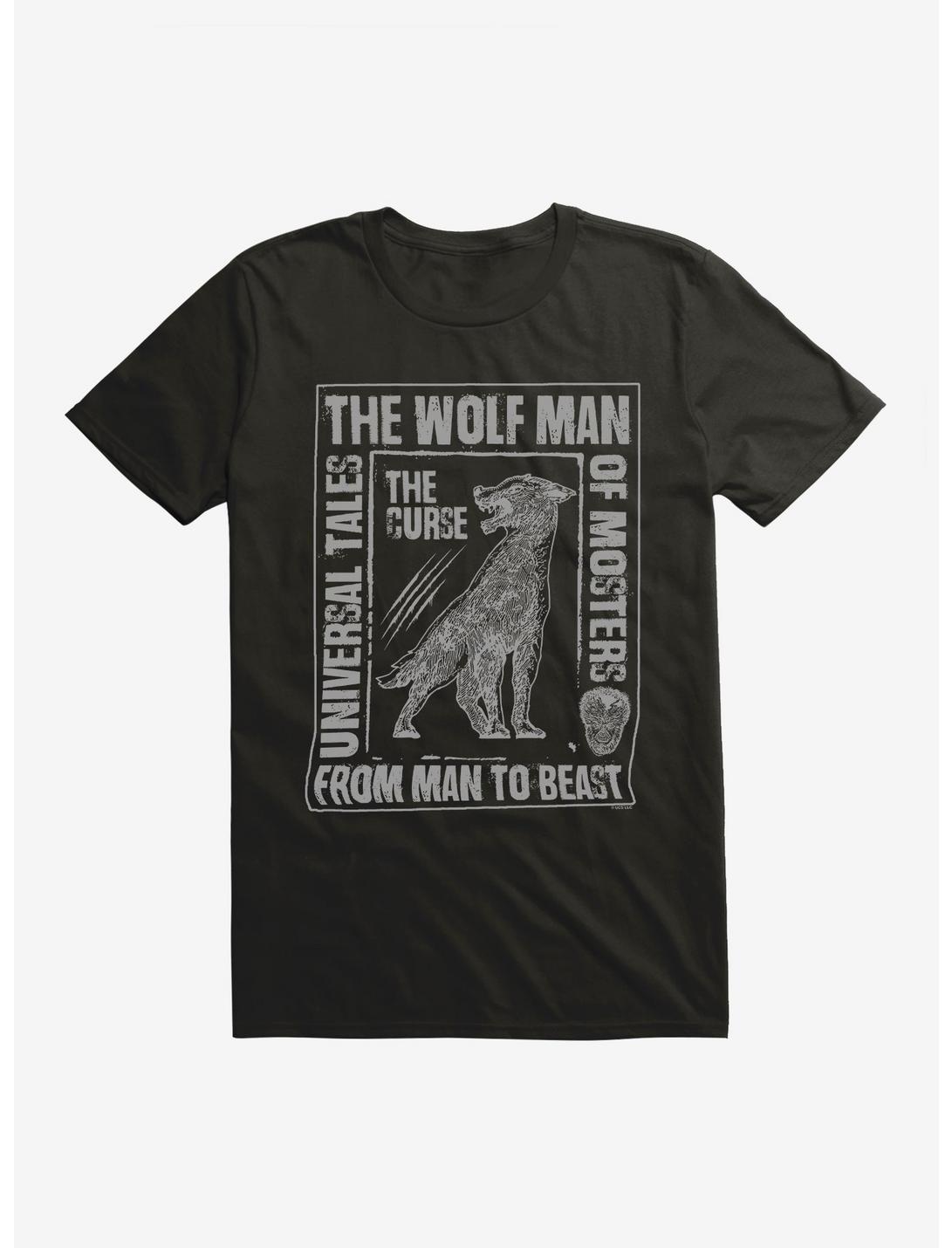 Universal Monsters The Wolf Man Tales Of The Beast T-Shirt