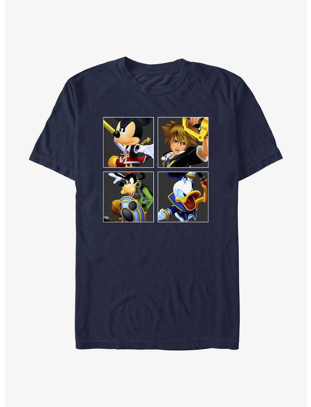 Disney Kingdom Hearts The Four Kings T-Shirt
