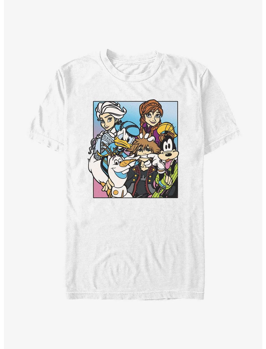 Disney Kingdom Hearts Frozen Hearts T-Shirt