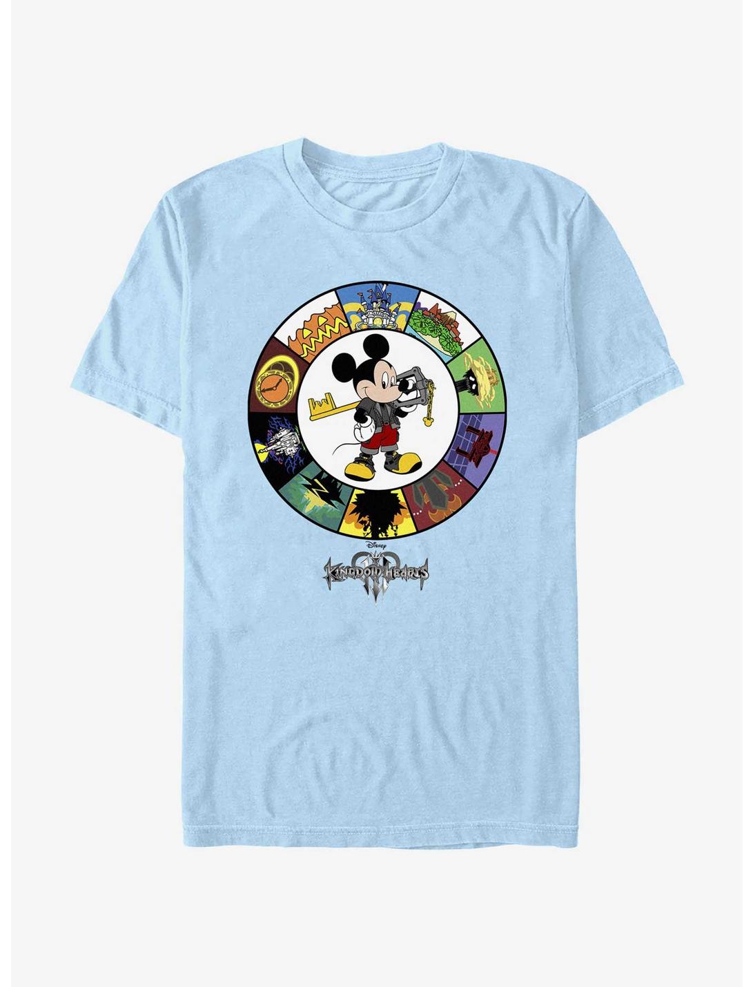 Disney Kingdom Hearts Mickey Flags T-Shirt
