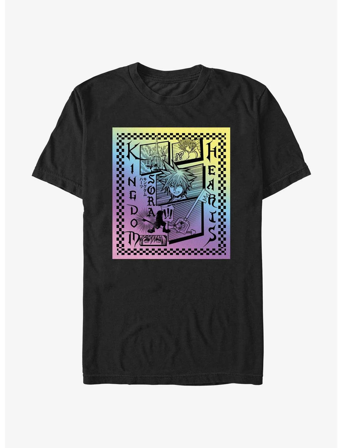 Disney Kingdom Hearts Paneled Sora T-Shirt