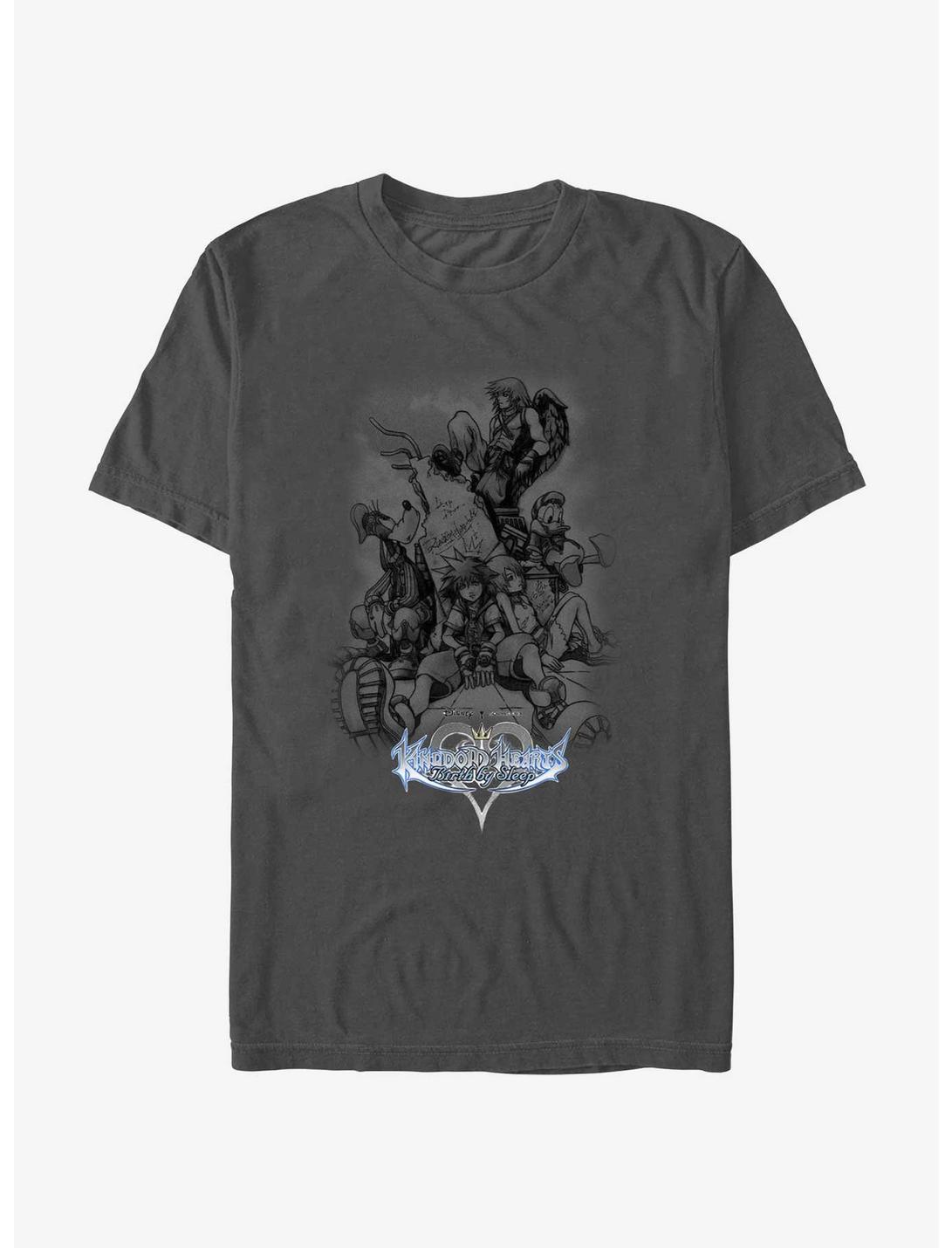 T-shirt Disney Kingdom Hearts cœur sombre