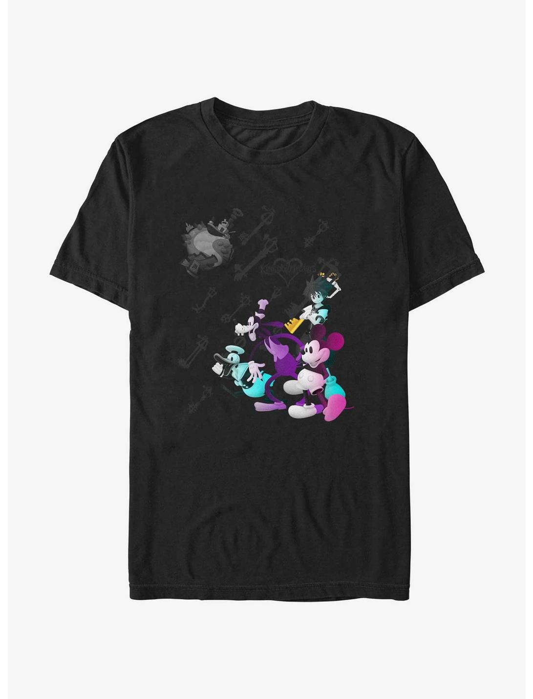 T-Shirt Dégradé Disney Kingdom Hearts