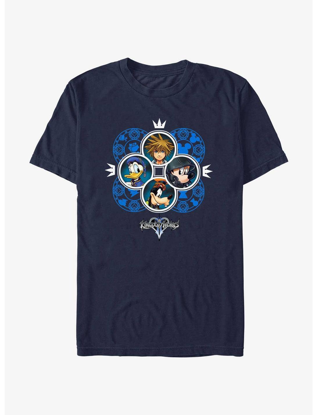 Disney Kingdom Hearts Circle Simple T-Shirt