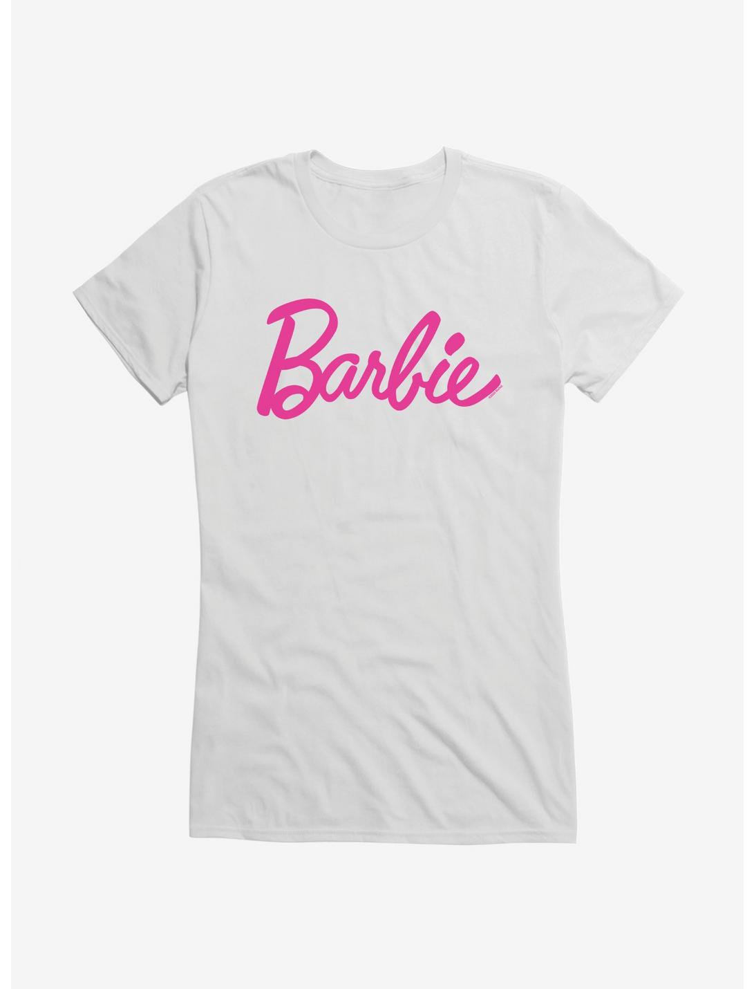 T-shirt Fille Barbie Rose Classique Logo