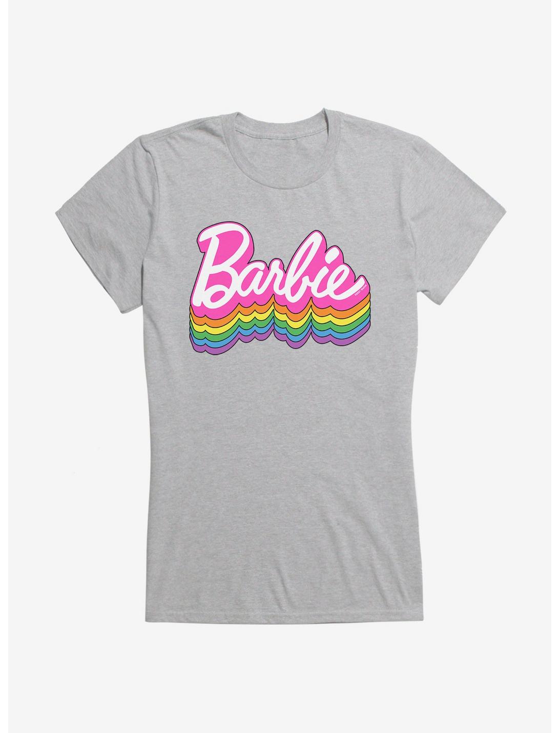 T-shirt Barbie Logo Arc-en-ciel Ombre Fierté