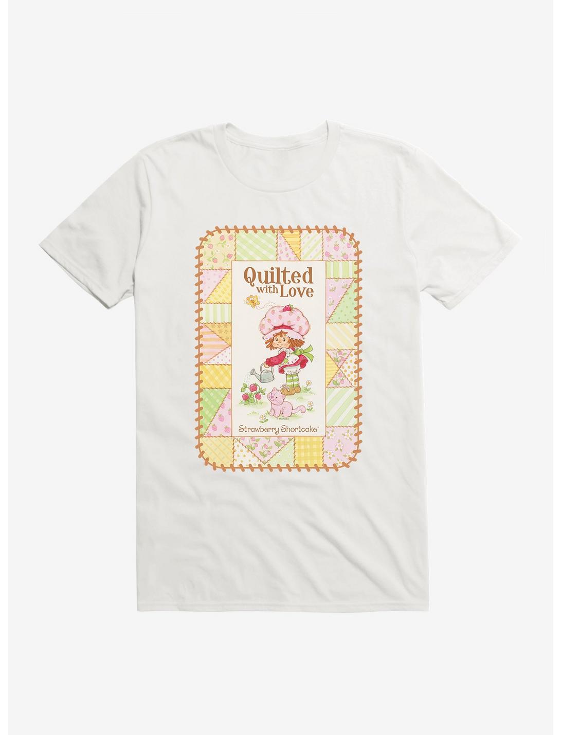 T-shirt Fraisier & Crème anglaise matelassés « With Love »