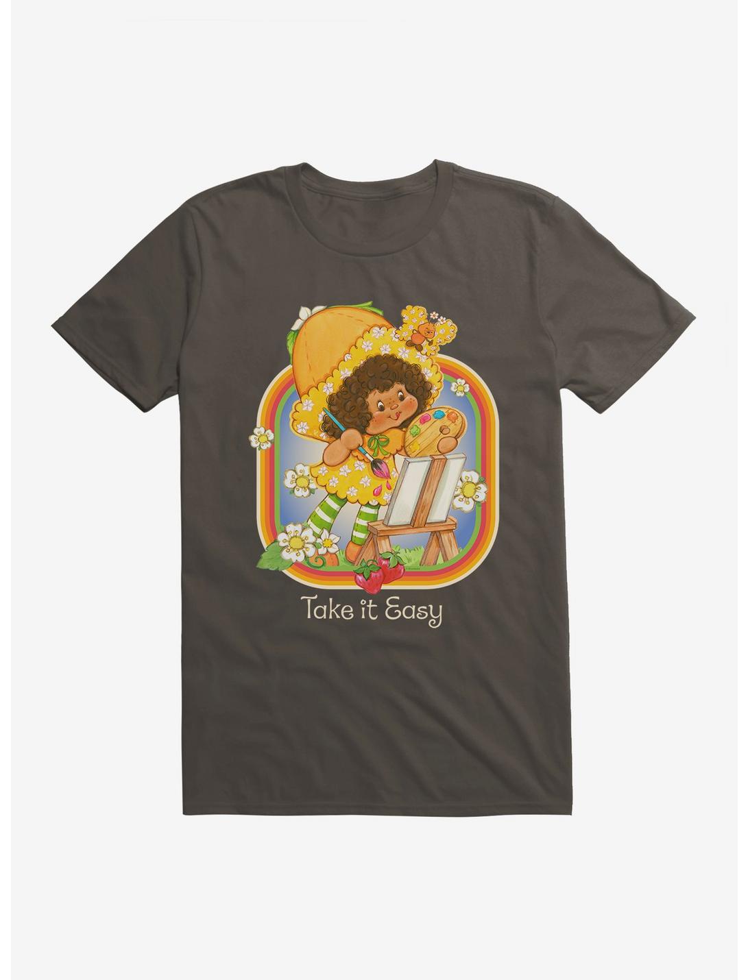 T-shirt Fraise des bois Fleur d'oranger Décontracté