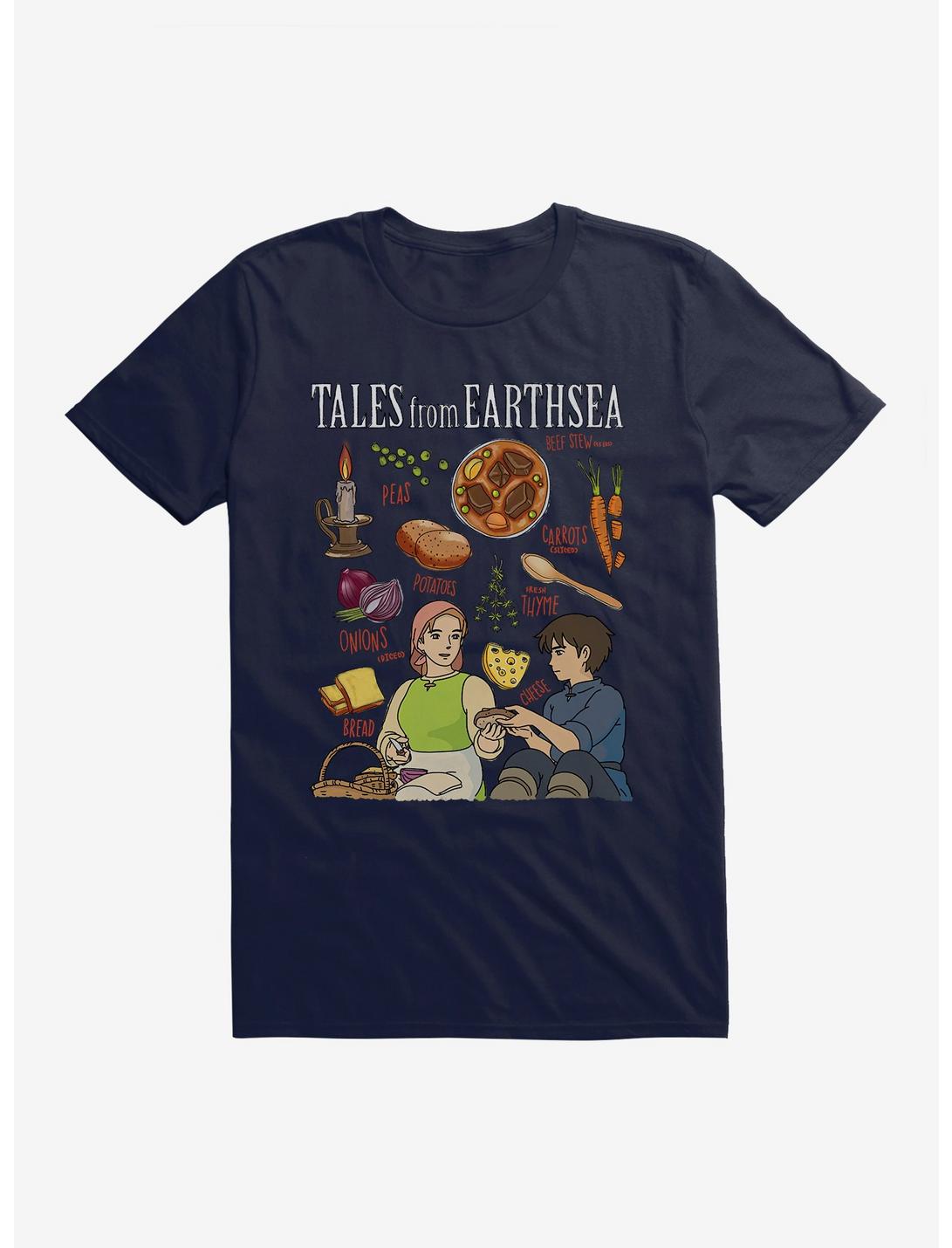 Studio Ghibli Tales From Earthsea Beef Stew Recipe T-Shirt
