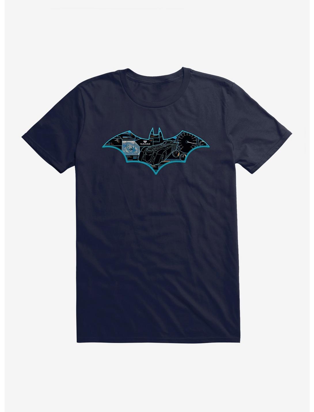 T-shirt Contrôles de la Batmobile de Batman