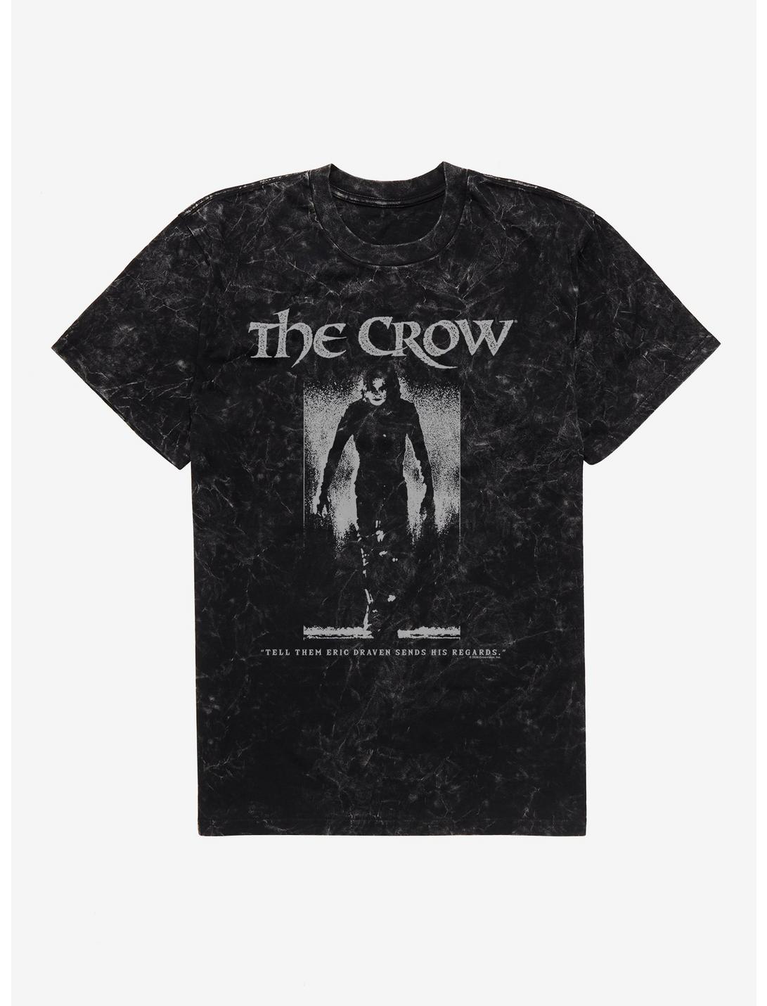 The Crow Eric Draven Sends His Regards Mineral Wash T-Shirt