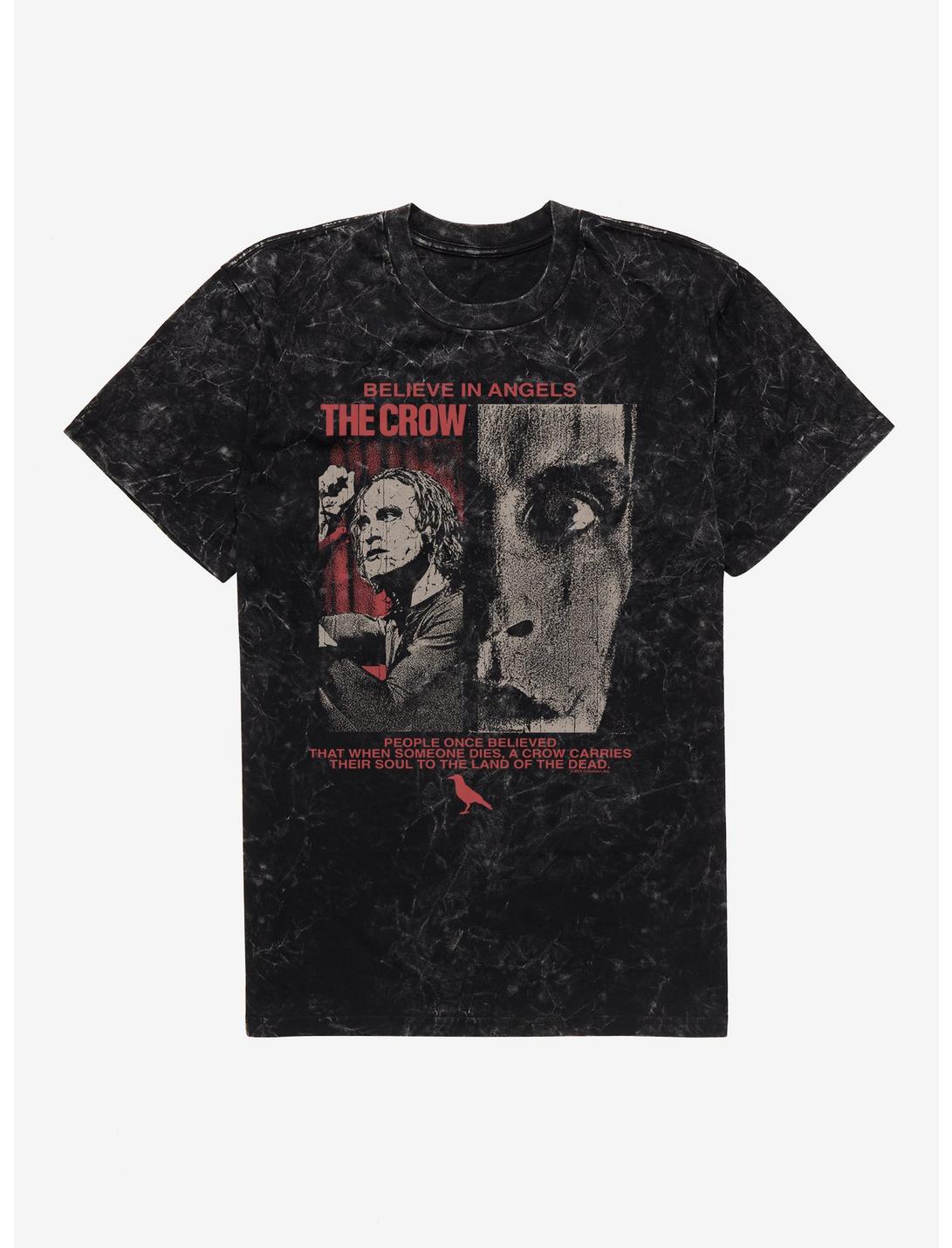 T-shirt délavé The Crow To The Land Of The Dead