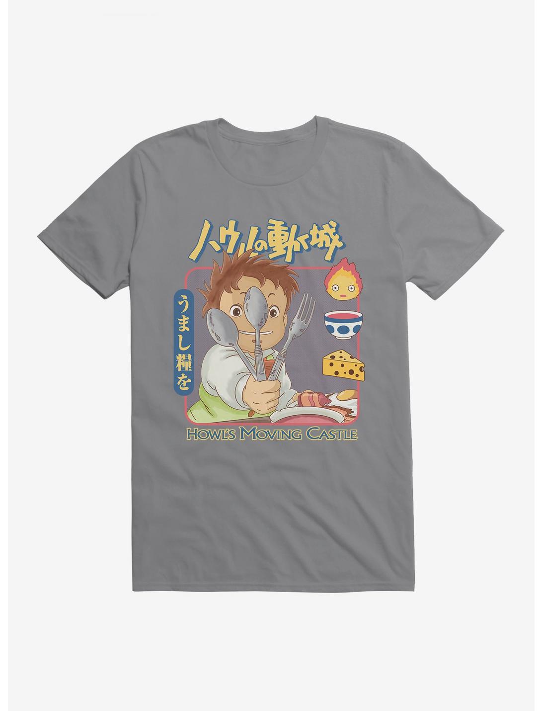 Studio Ghibli Howl's Moving Castle Markl Utensils T-Shirt