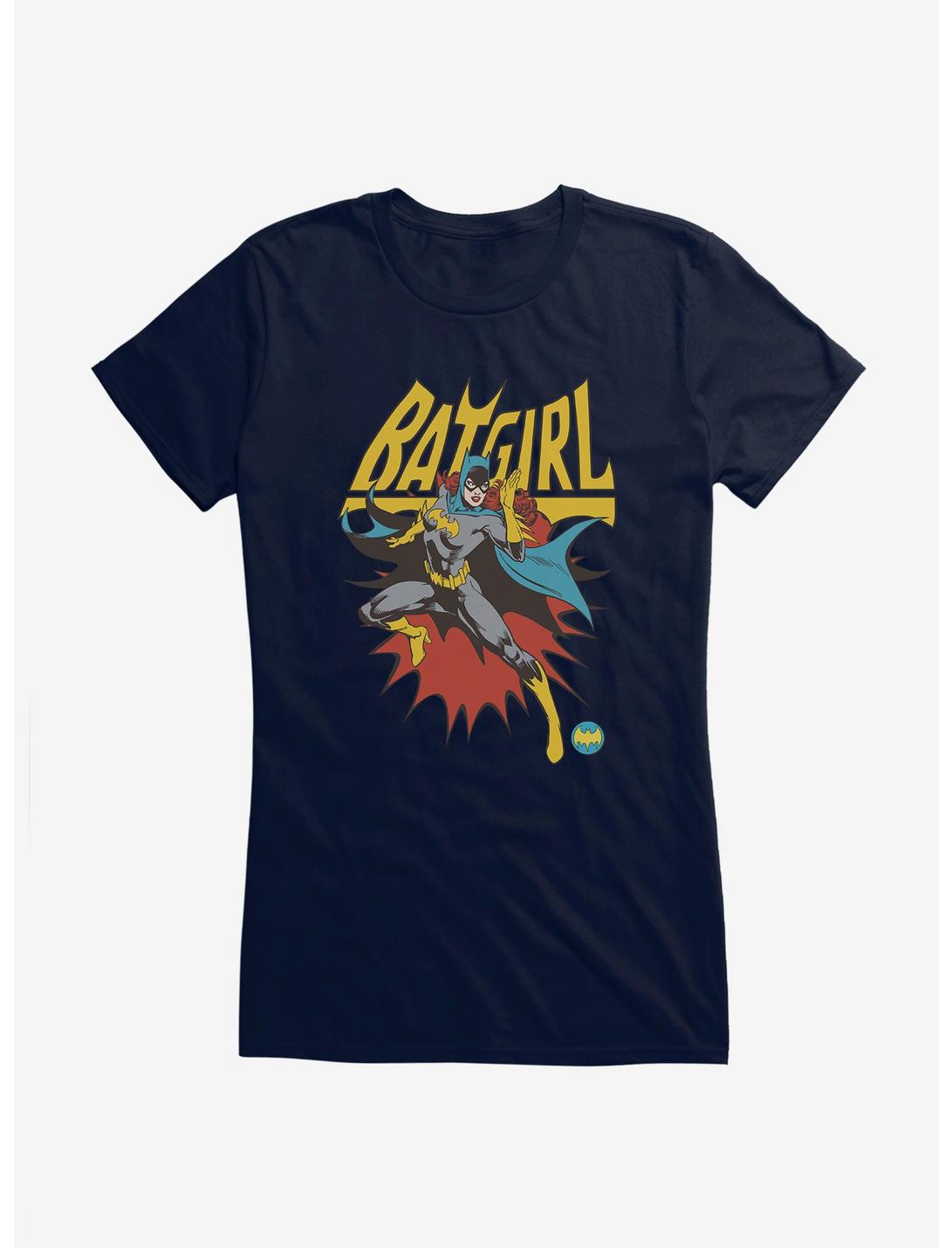 T-shirt fille Batman Batgirl Portrait d'action