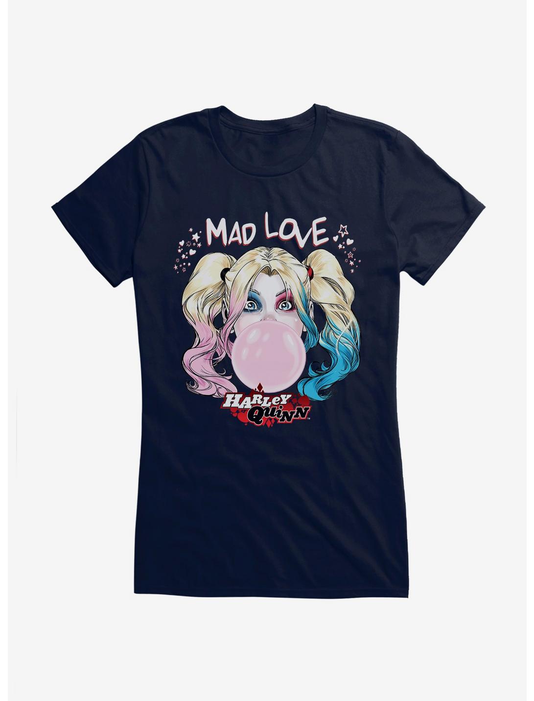Batman Harley Quinn Mad Love Girls T-Shirt