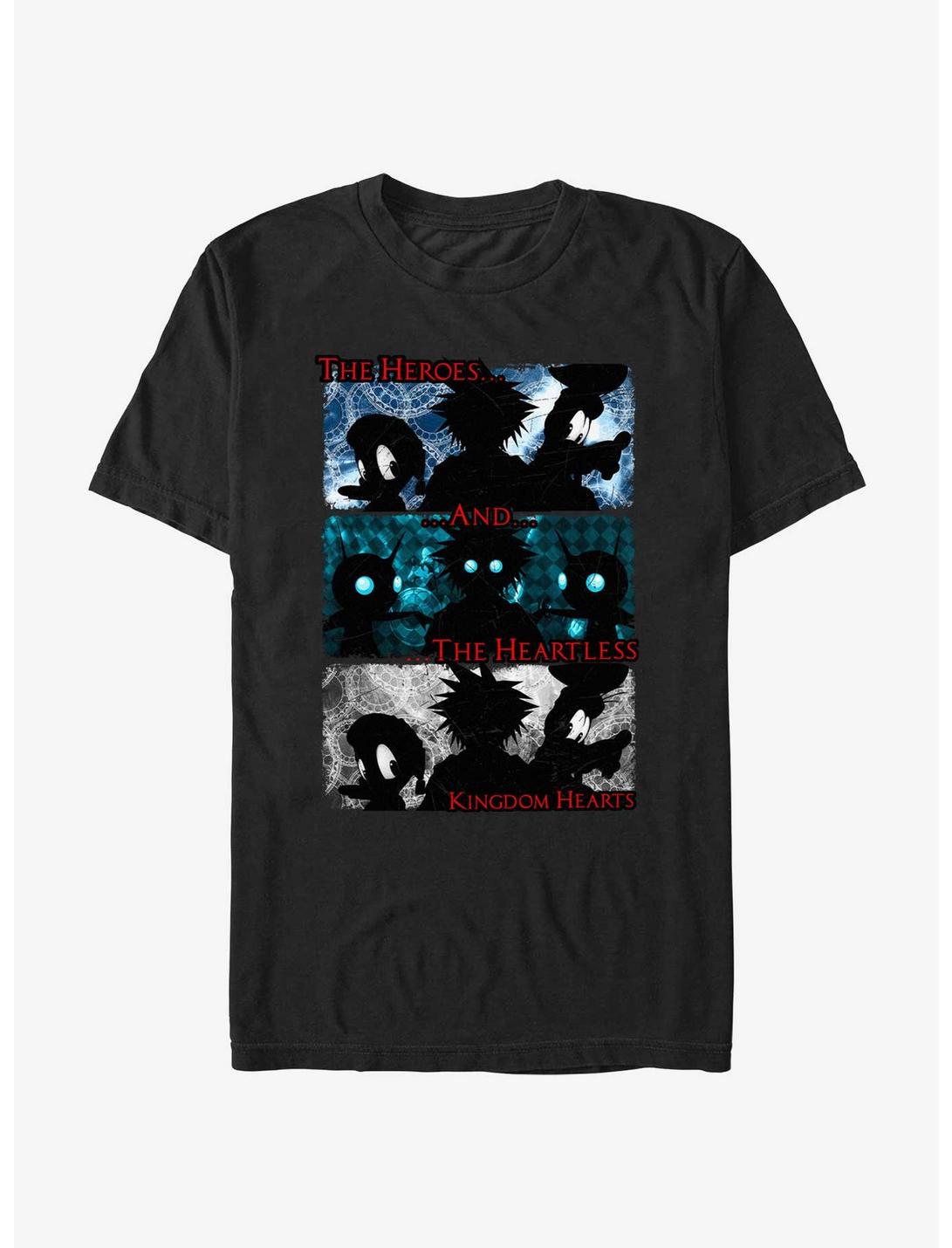 Disney Kingdom Hearts Heroes And Heartless T-Shirt