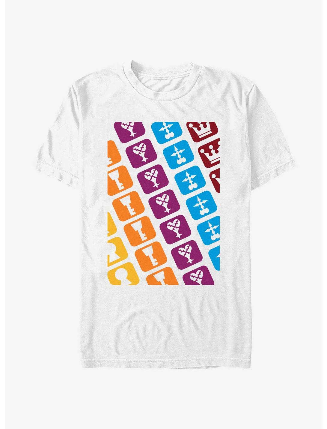 T-shirt Disney Kingdom Hearts avec logo incliné emblématique