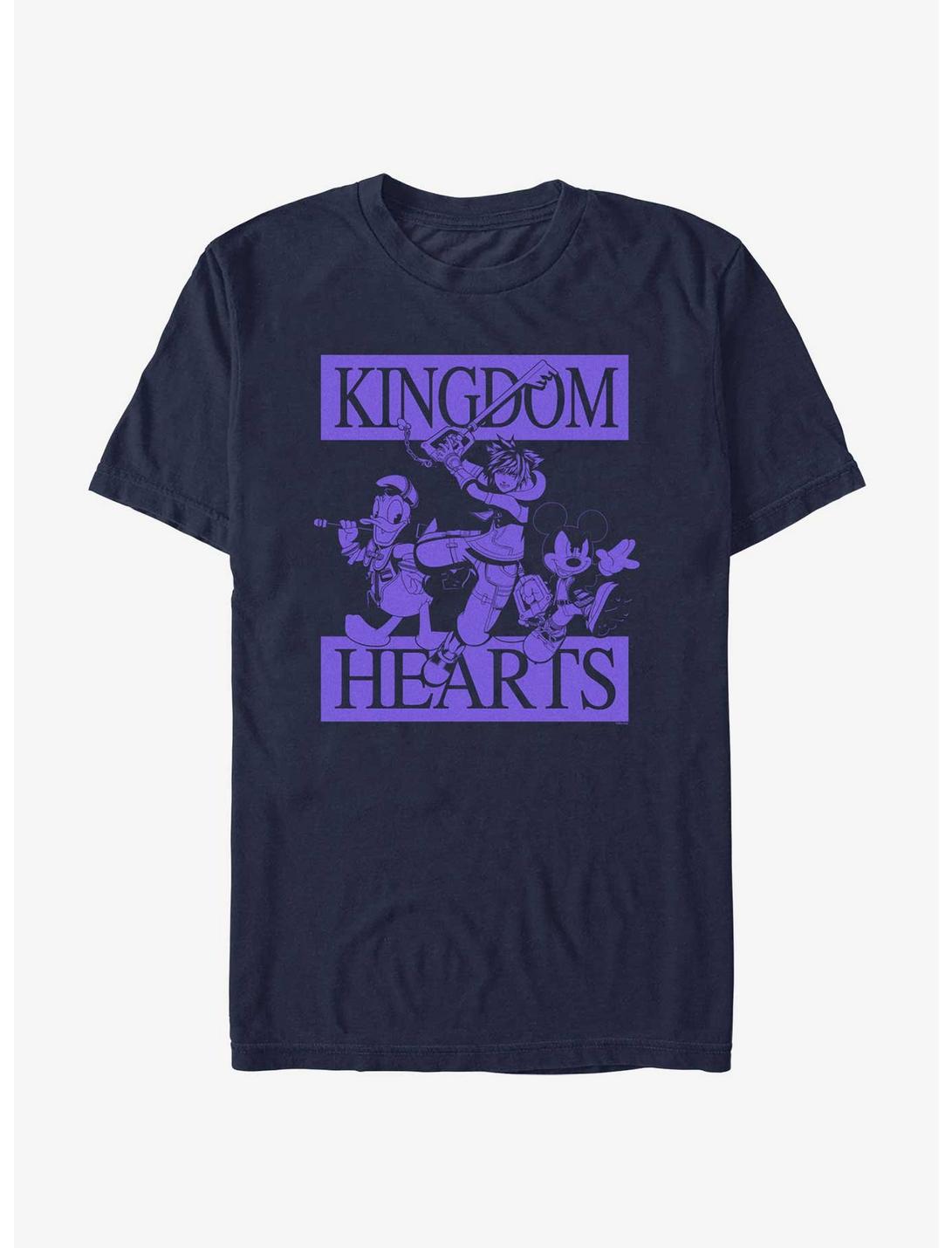 T-shirt Disney Kingdom Hearts Be Squared