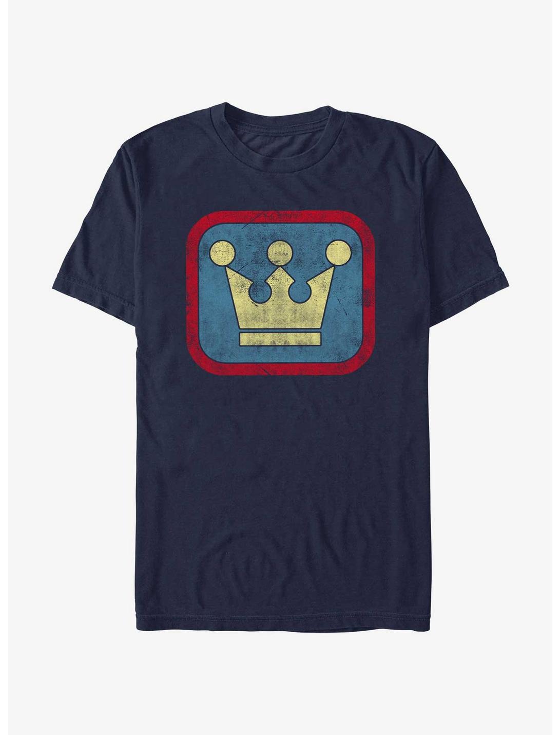 T-Shirt Couronne en Velours Disney Kingdom Hearts